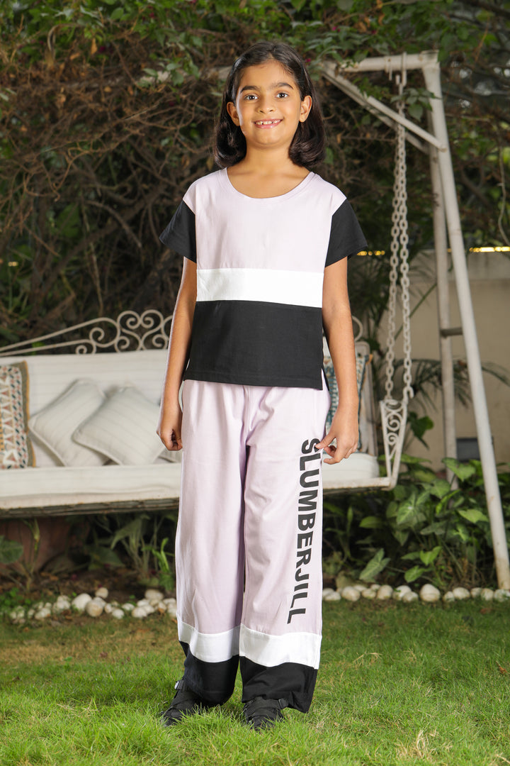 Plum Fairy Cotton Matching Girls Sets