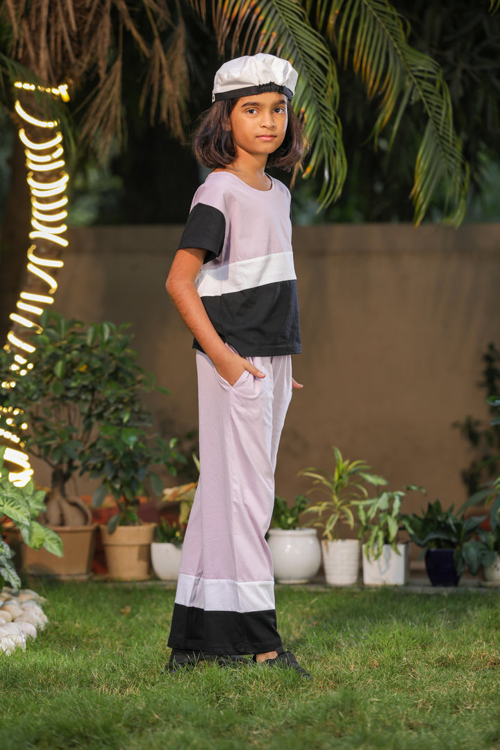 Plum Fairy Cotton Matching Girls Sets