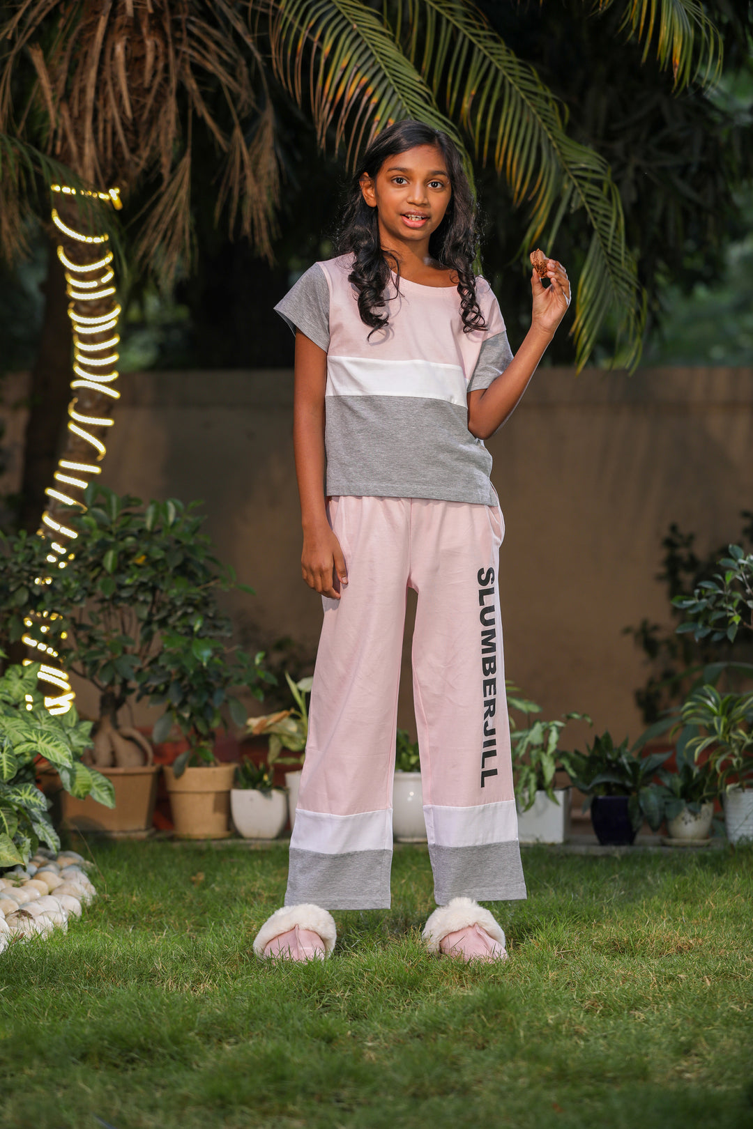 Ballet Blush Girls Top Set with Bottoms