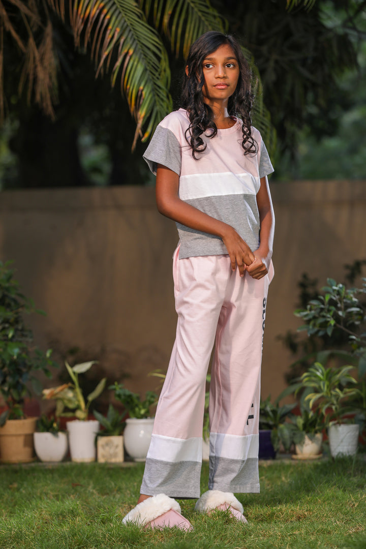 Ballet Blush Girls Top Set with Bottoms