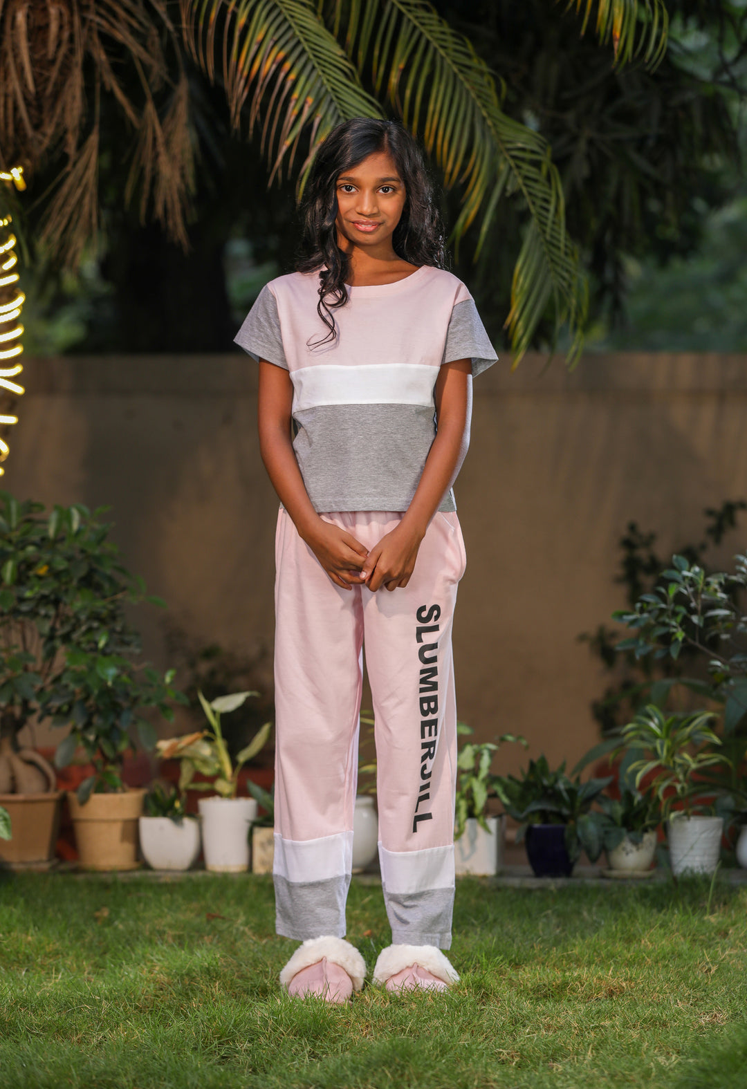 Ballet Blush Girls Top Set with Bottoms