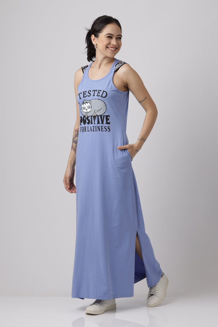 Grape Mist Sporty Luxe Lounge sleeveless nightwear