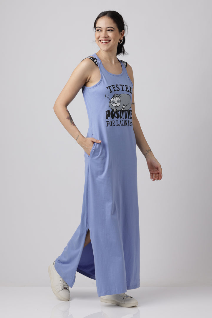 Grape Mist Sporty Luxe Lounge sleeveless nightwear