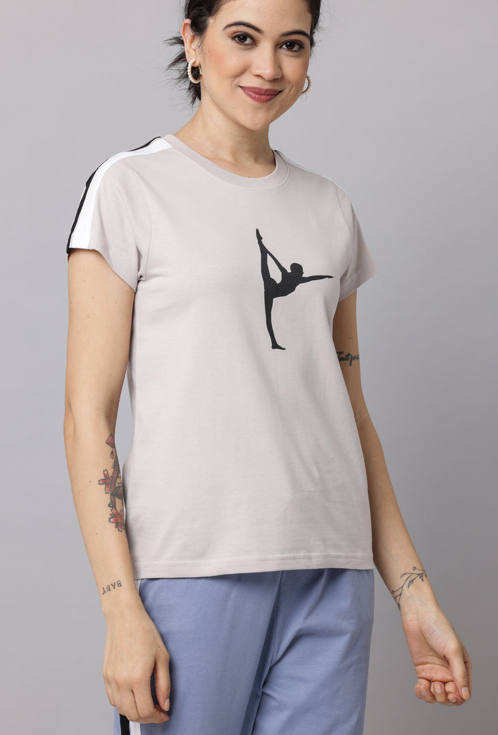 Wind Chime Tshirt and Pant Set for Women