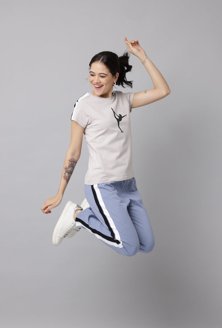 Wind Chime Tshirt and Pant Set for Women