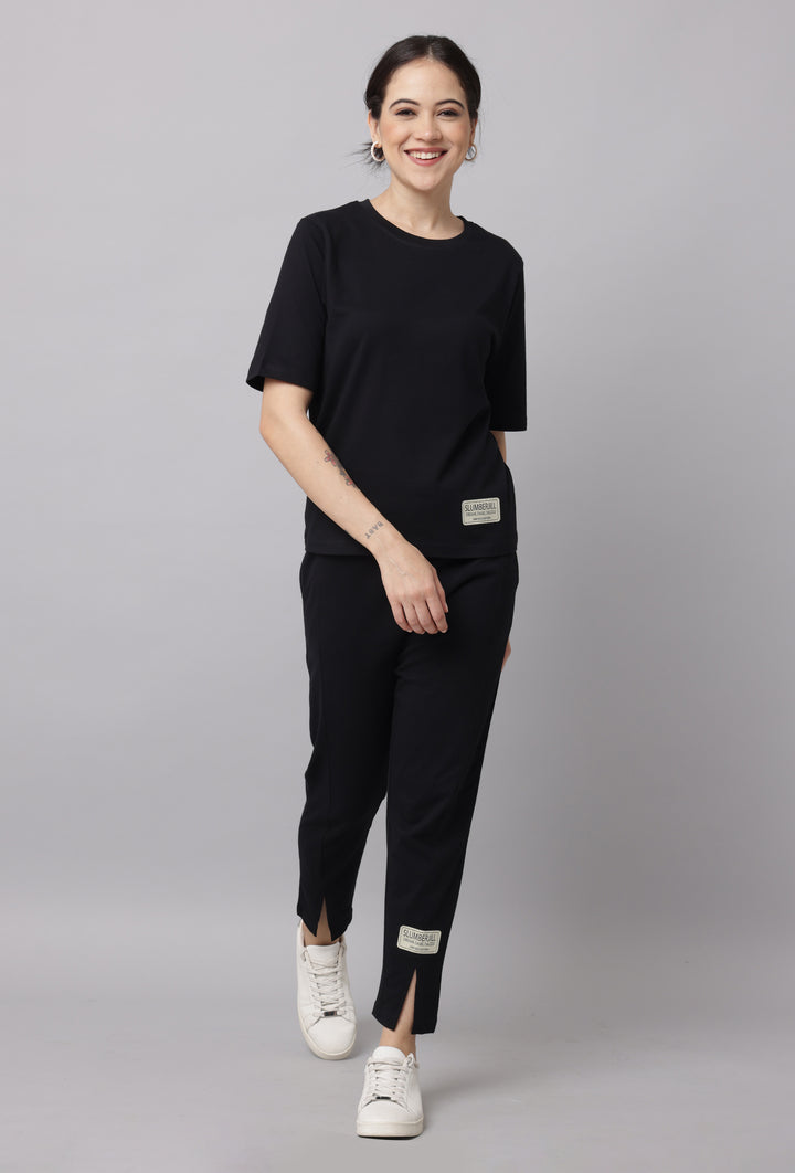 Premium Black Co Ord Set for Women