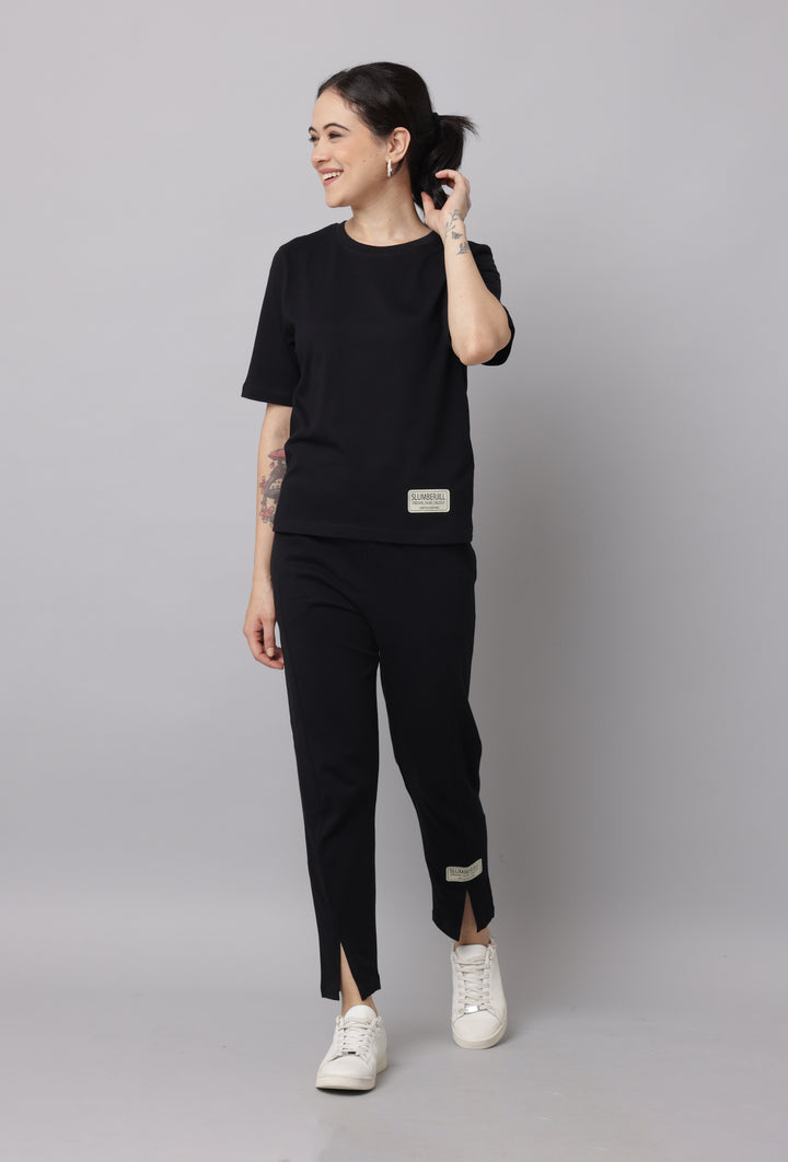Premium Black Co Ord Set for Women