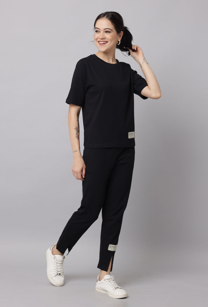 Premium Black Co Ord Set for Women