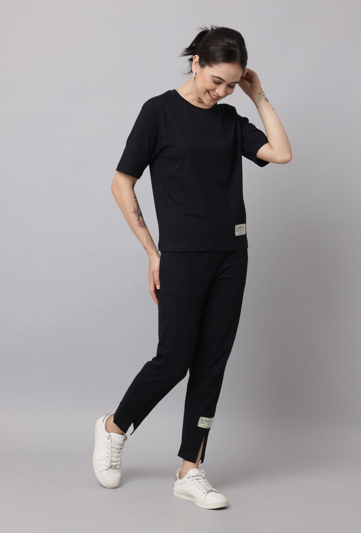 Premium Black Co Ord Set for Women