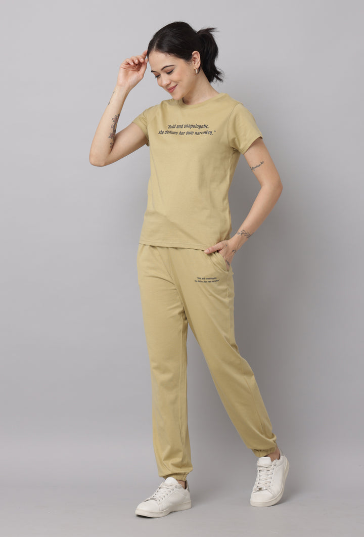 Silver Fern T Shirt and Pants Set Womens