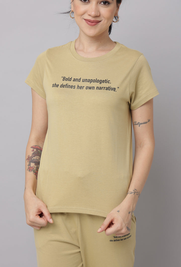 Silver Fern T Shirt and Pants Set Womens