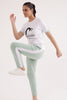Slumber Jill Active Comfort Pastel Green Cotton Jersey Coord Set
