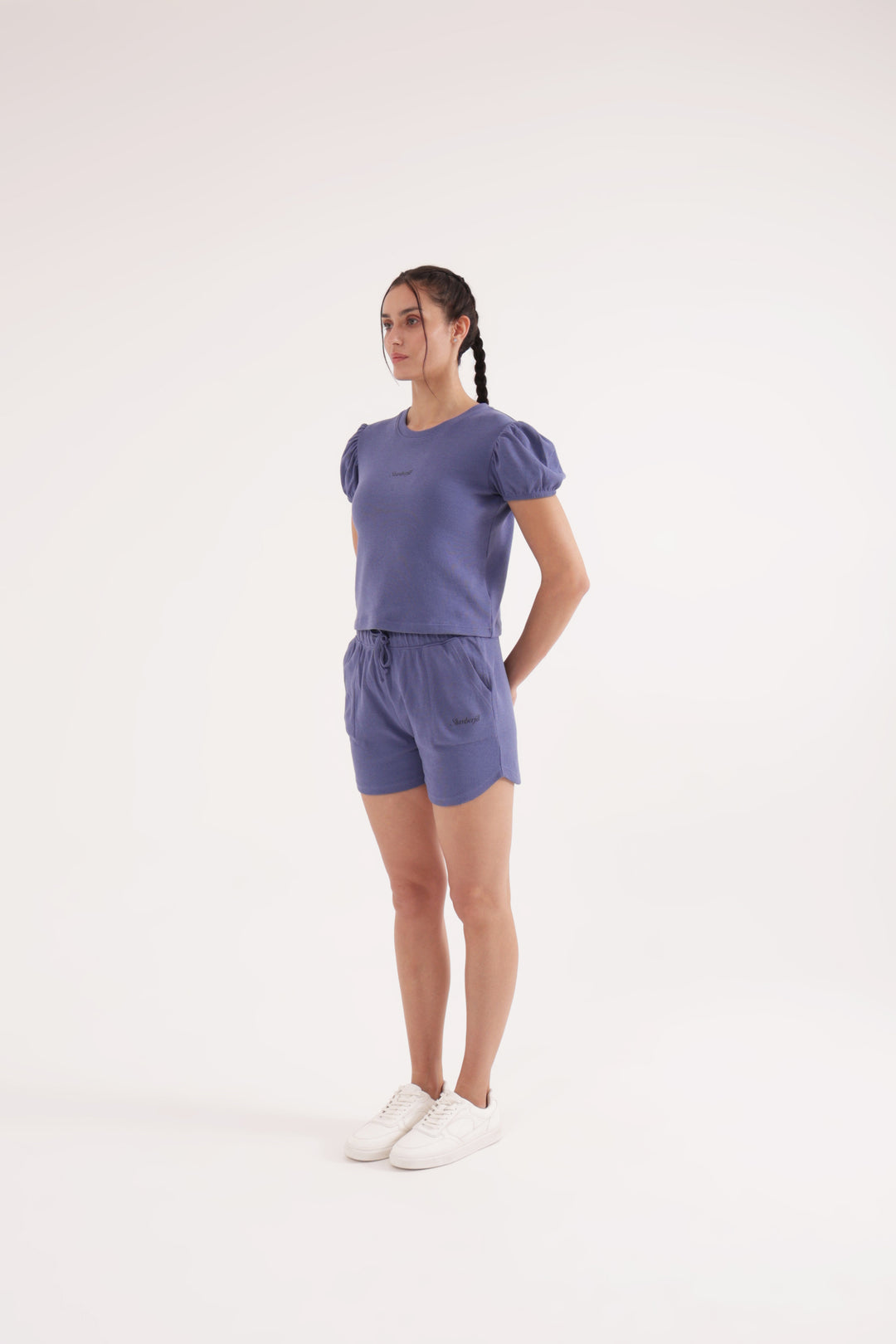 Velvet Morning Waffle Knit Walk & Snooze Set