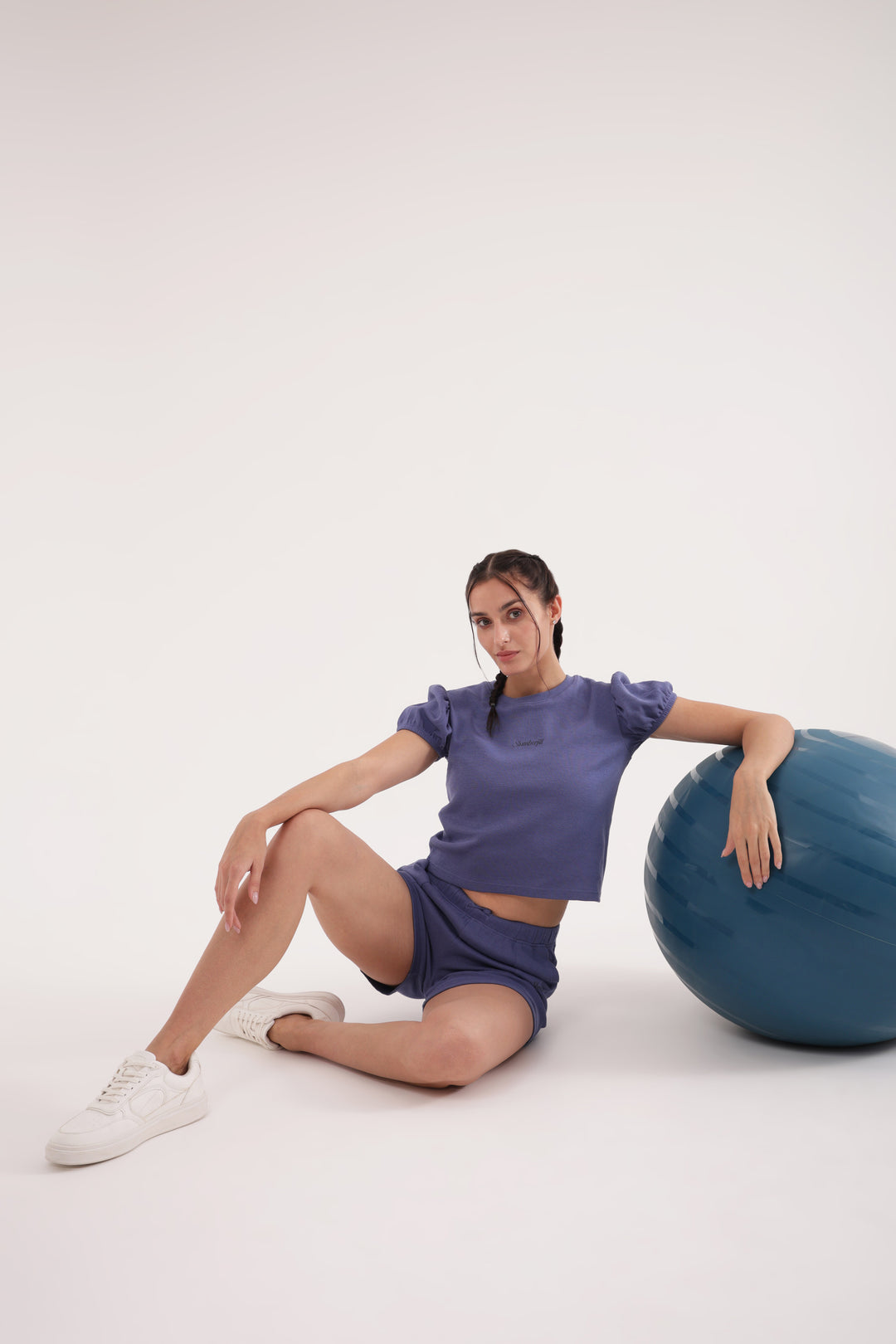 Velvet Morning Waffle Knit Walk & Snooze Set