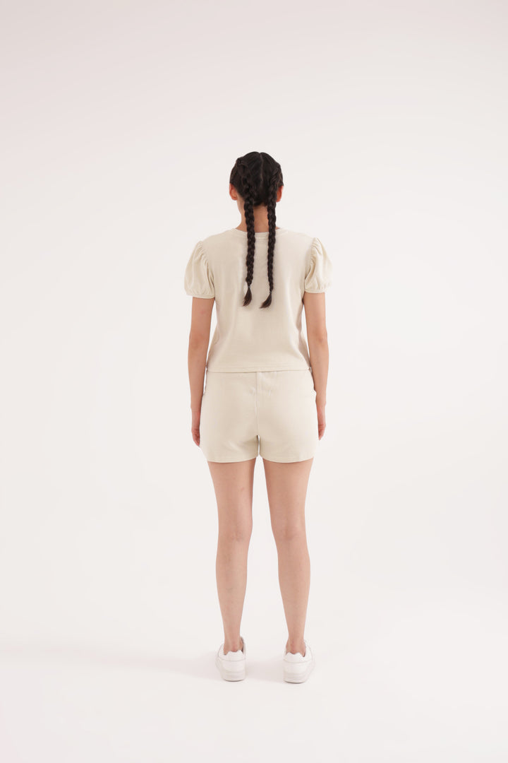 Fosted Glow Waffle Knit Walk & Snooze Set