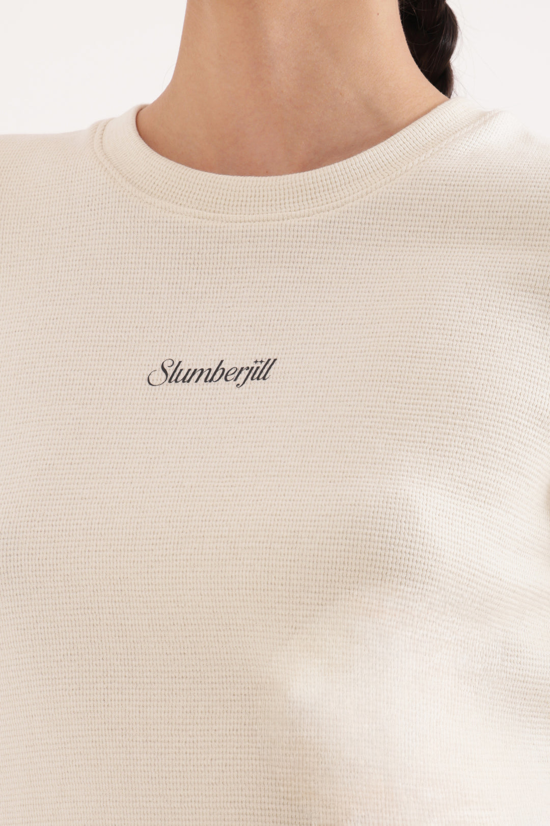 Fosted Glow Waffle Knit Walk & Snooze Set