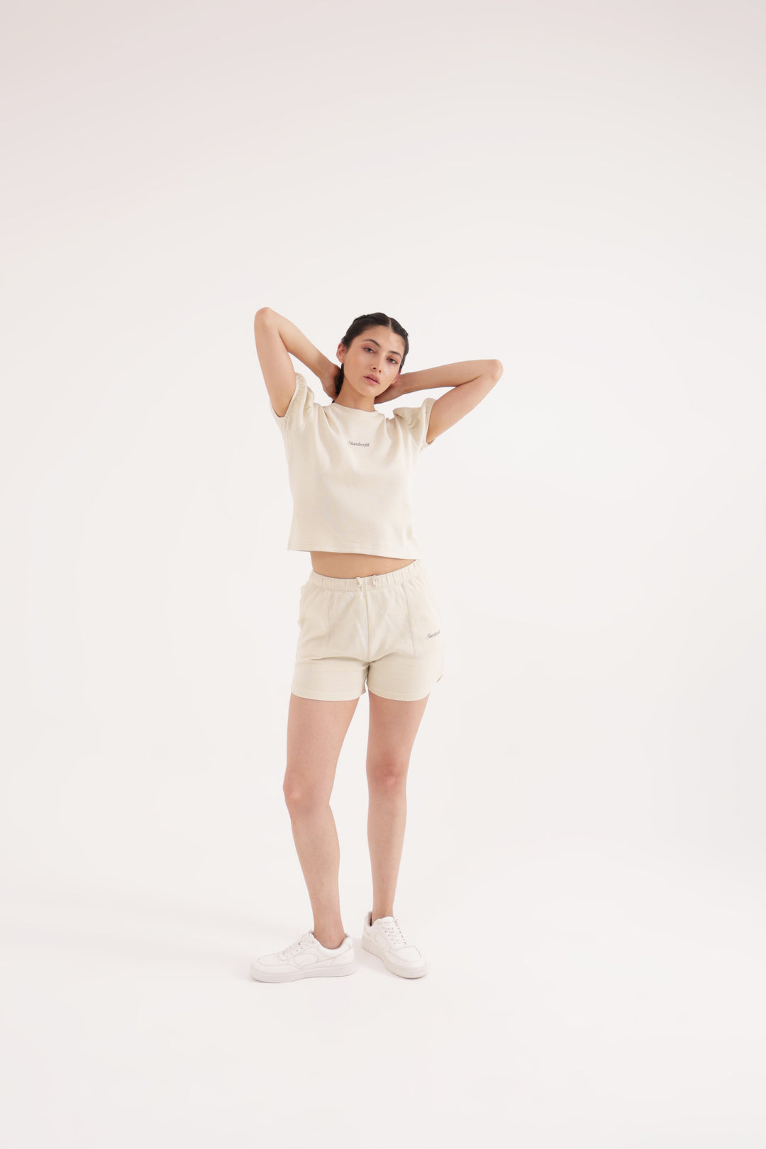 Fosted Glow Waffle Knit Walk & Snooze Set