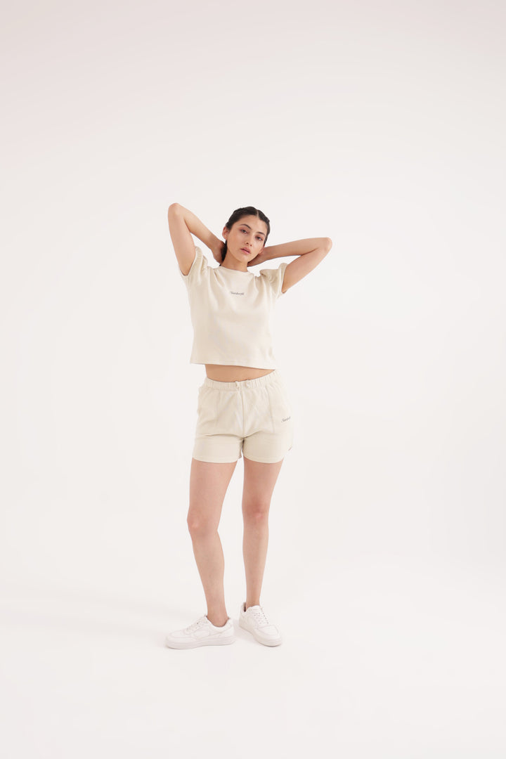 Fosted Glow Waffle Knit Walk & Snooze Set