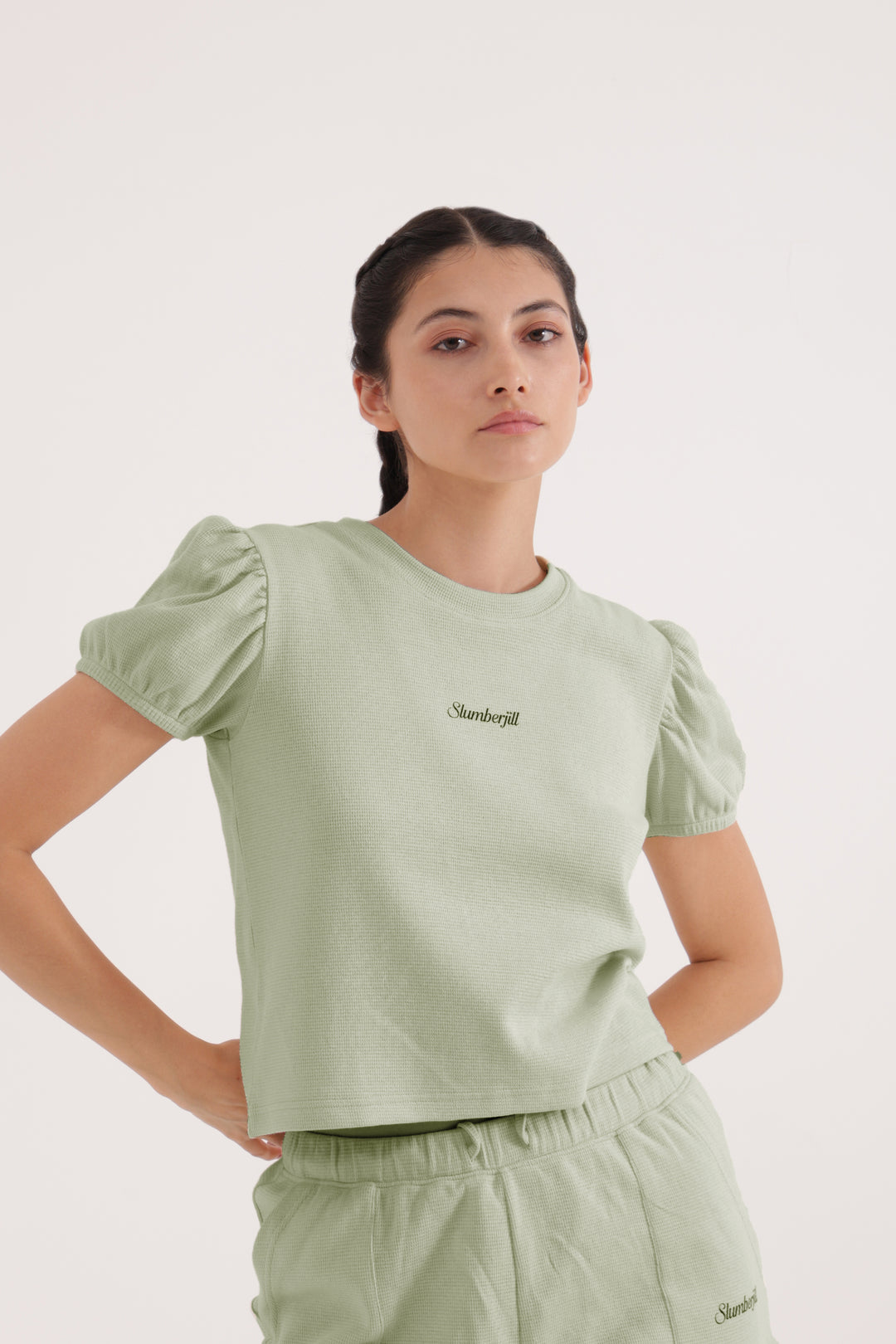 Tender Greens  Waffle Knit Walk & Snooze Set