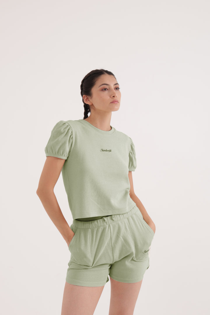 Tender Greens  Waffle Knit Walk & Snooze Set