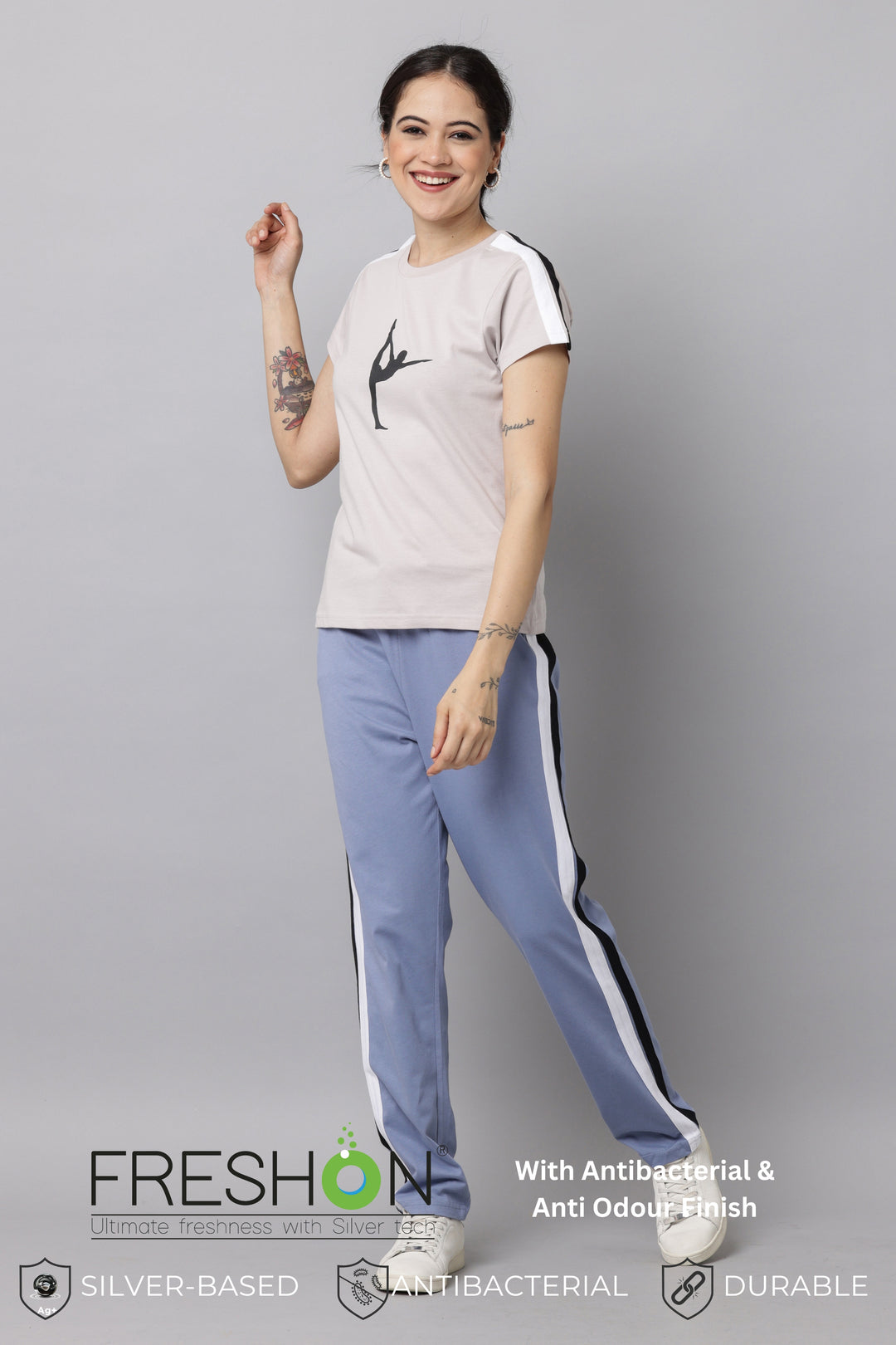 Wind Chime Tshirt and Pant Set for Women