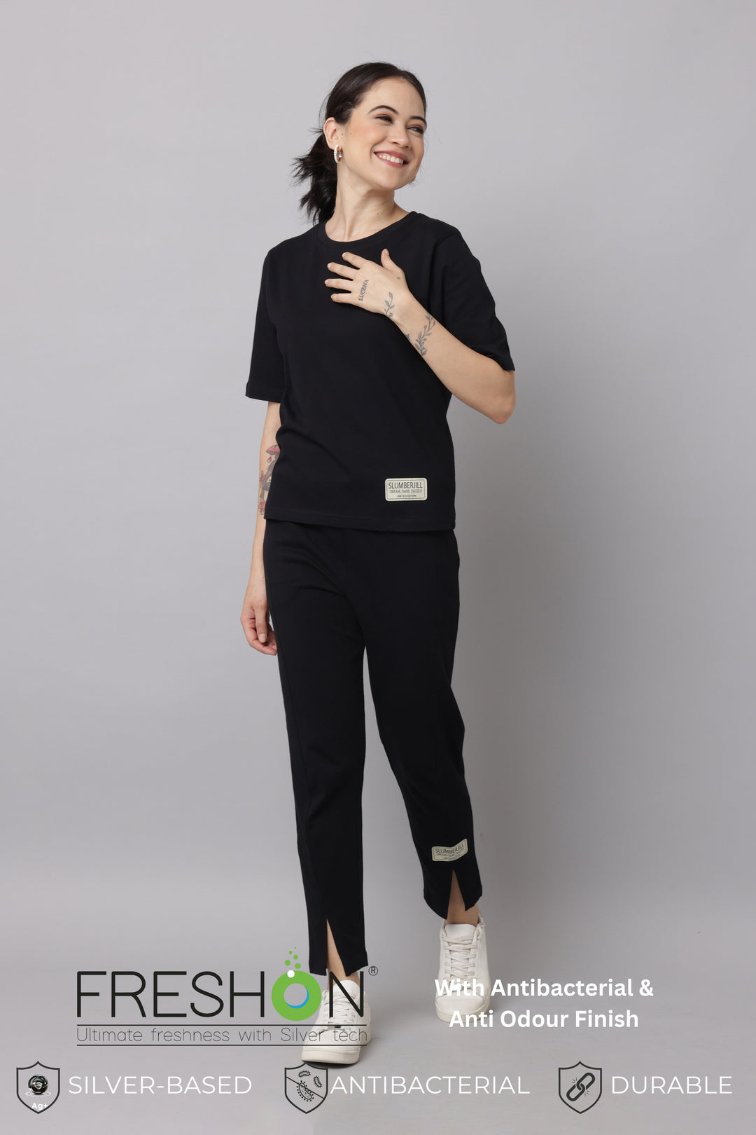 Premium Black Co Ord Set for Women