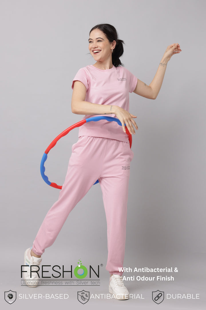 Cameo Pink Two-Piece Set  With Freshon Finish