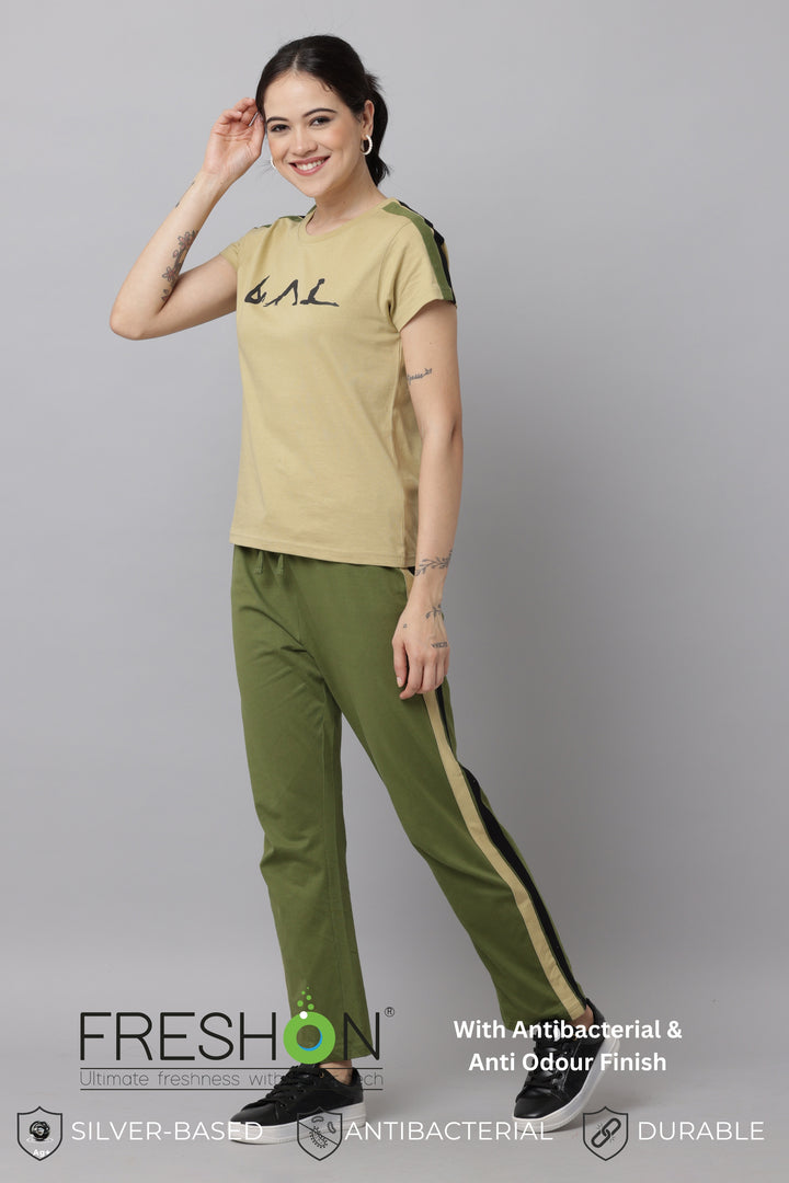 Silver Fern Cotton Co Ord Set Women