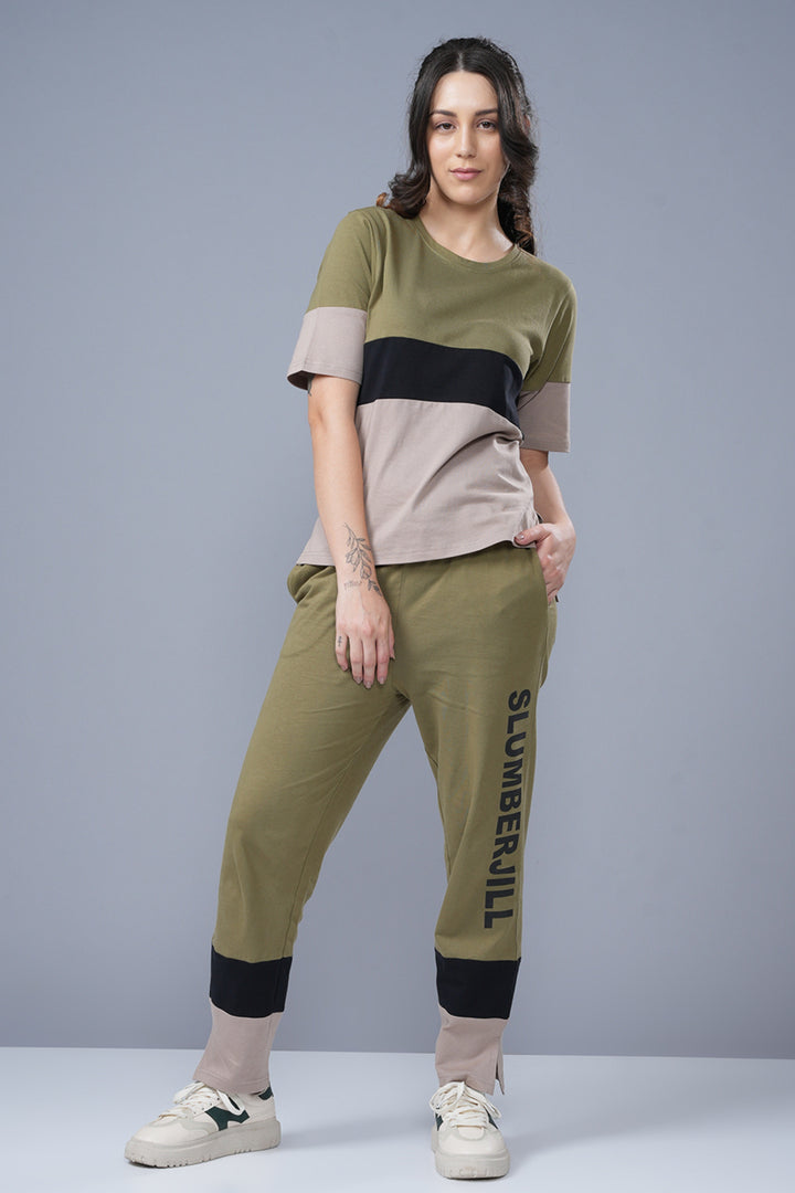 Leisure Luxe Co Ord Set Women Cotton