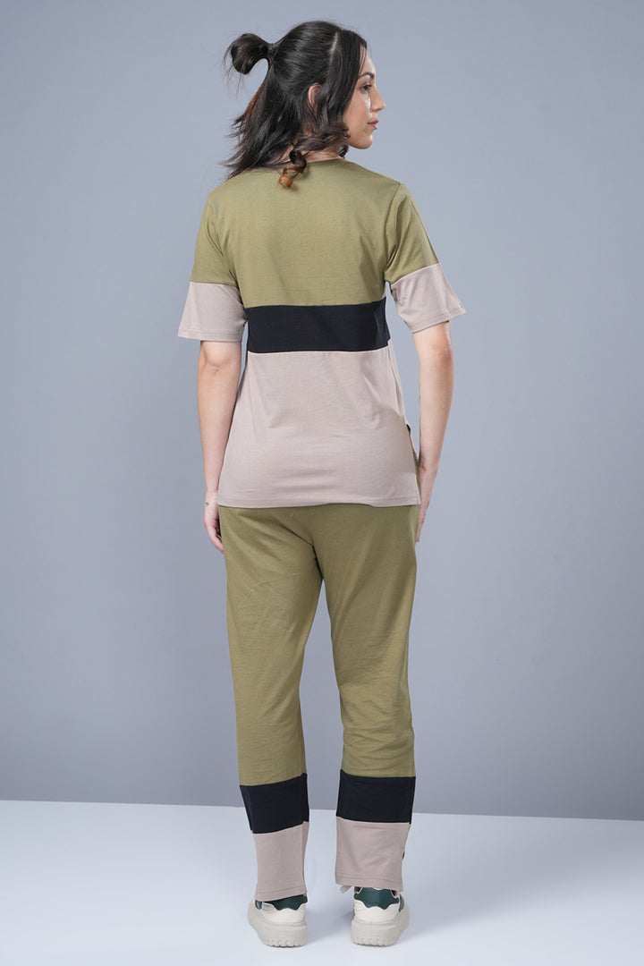 Leisure Luxe Co Ord Set Women Cotton