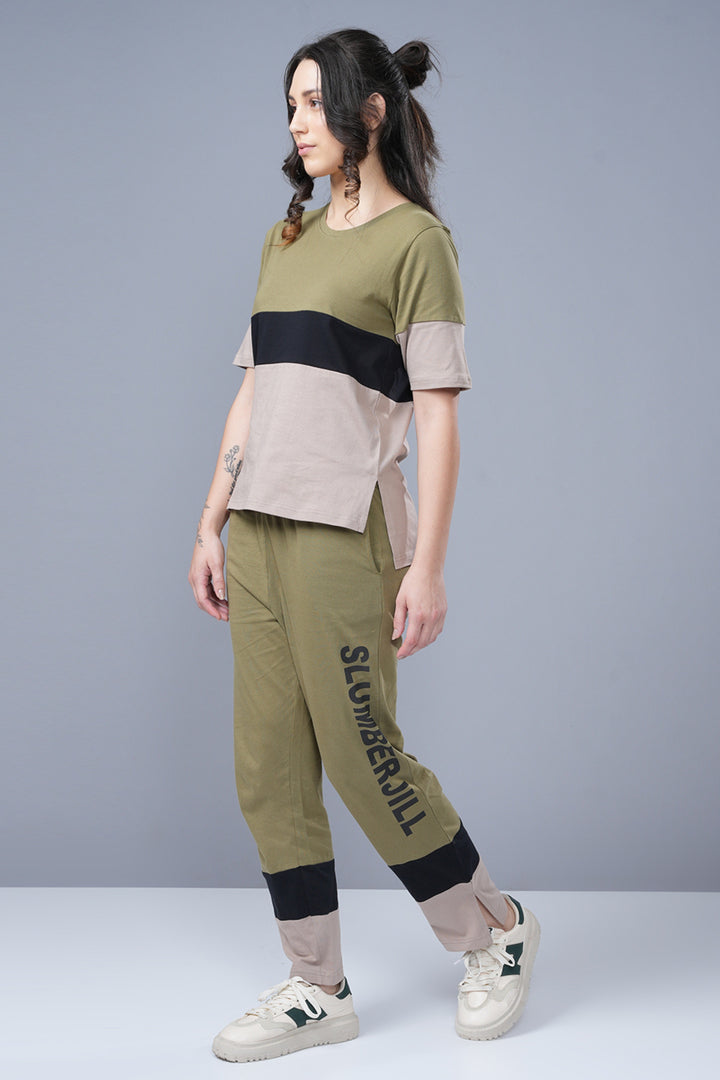 Leisure Luxe Co Ord Set Women Cotton