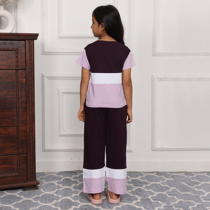 MULBERRY MAGIC, SLUMBER EVERYDAY  KIDS COTTON COORD SET