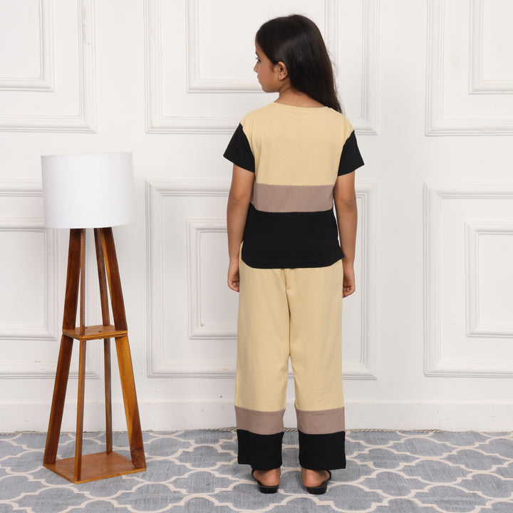 BUMBLEBEE DREAMS,SLUMBER EVERYDAY  KIDS COTTON COORD SET