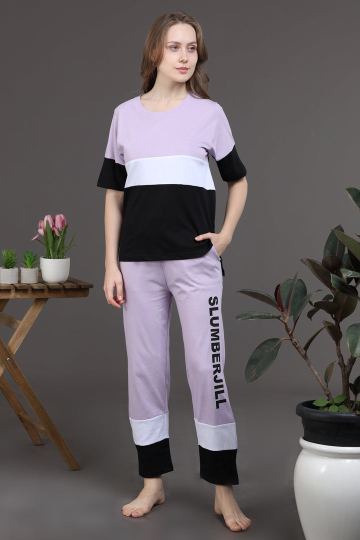 Breeze Lilac Co Ord Set for Women