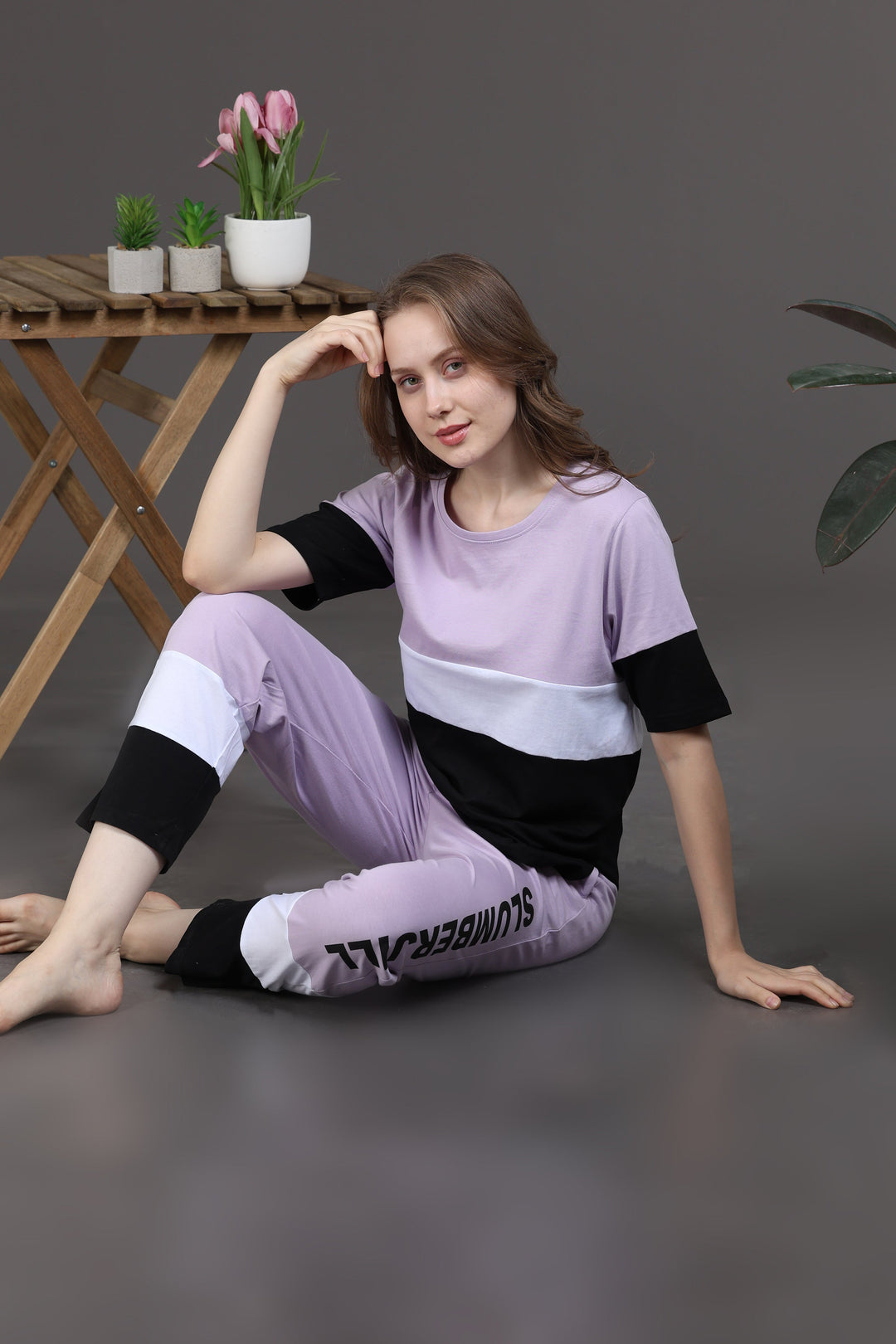Breeze Lilac Co Ord Set for Women