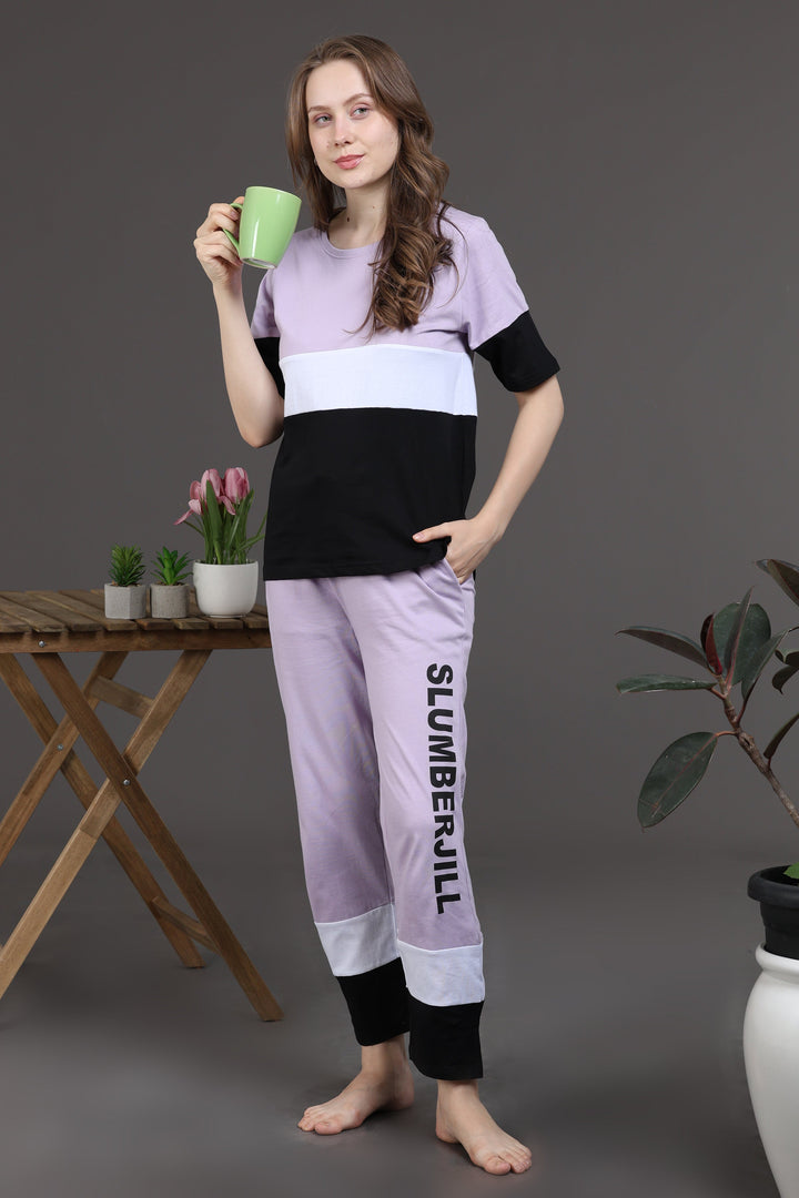 Breeze Lilac Co Ord Set for Women