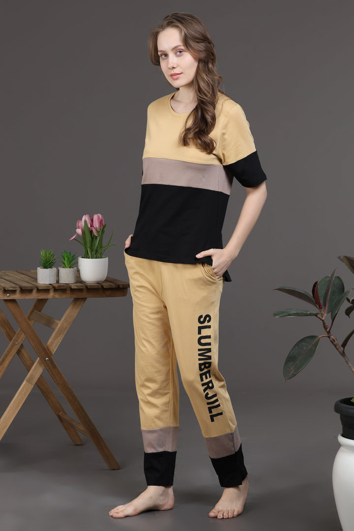 Silver Symphony Lounge Co-ord Set for Ladies