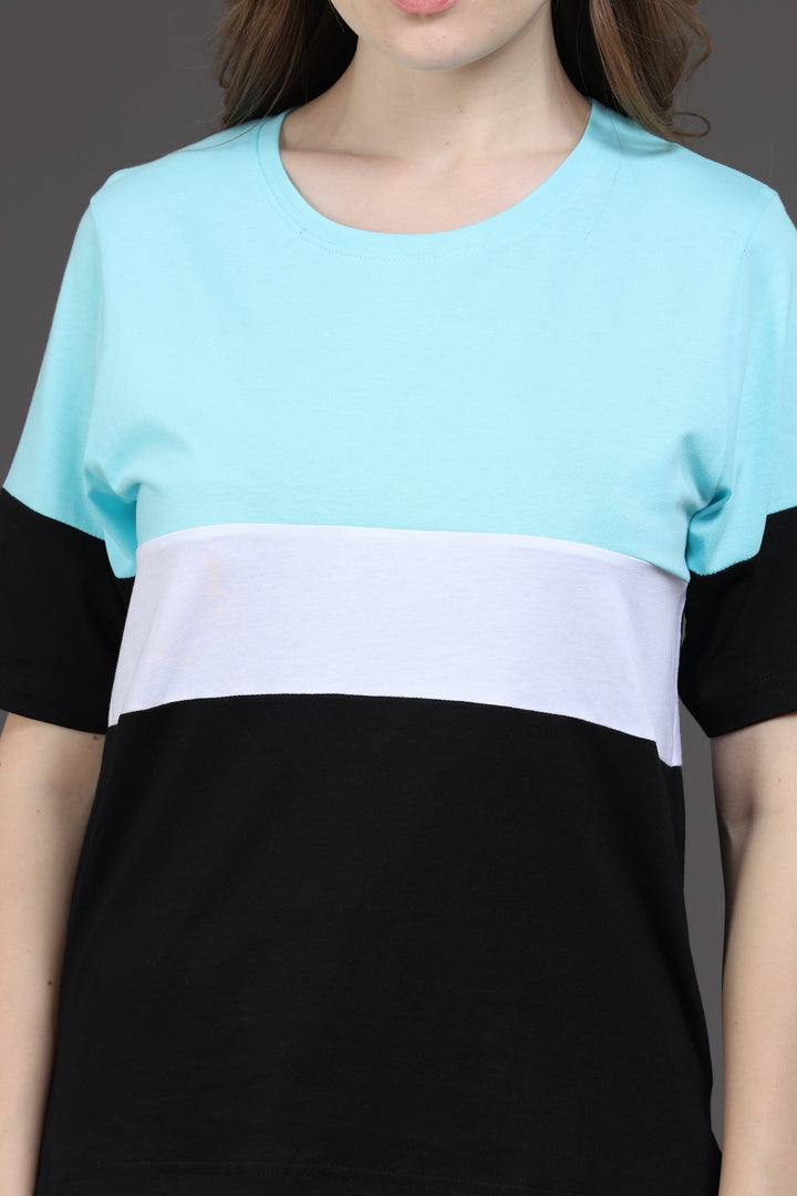 Aqua Cascade Lounge Co Ord Set for Women