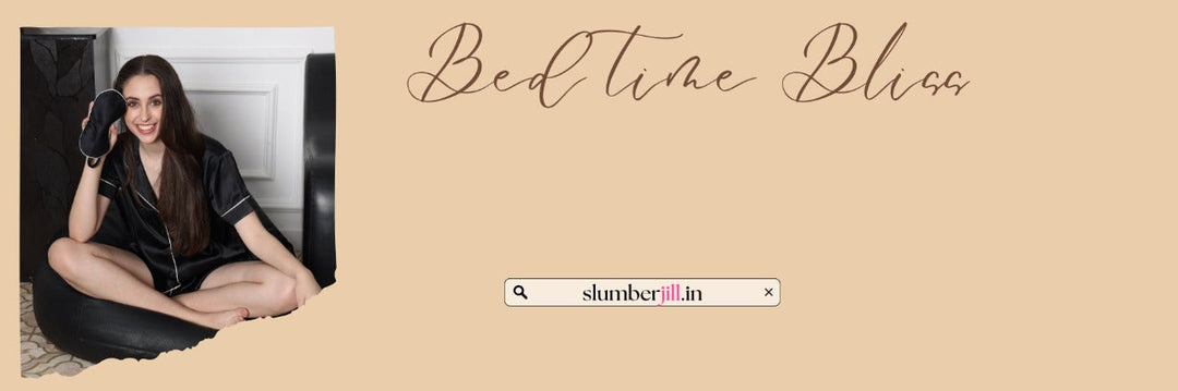 Bedtime Bliss: The Power of Short Pajamas & Silk Eye Masks