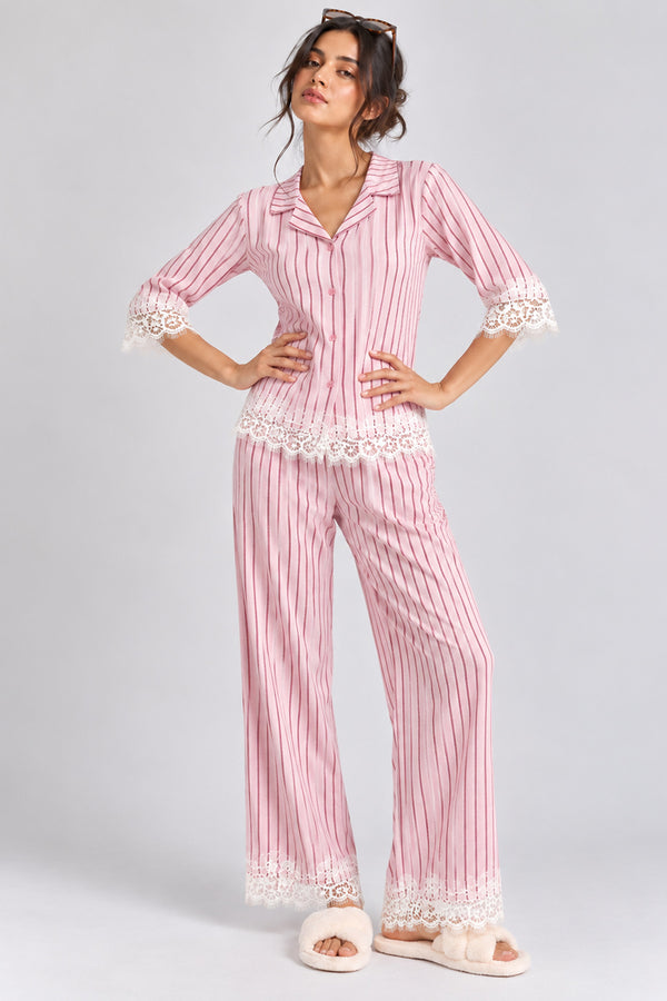 Heirloom Pink Pyjama Set