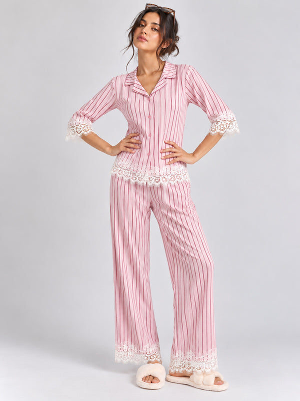 Heirloom Pink Pyjama Set