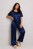 Midnight Sky  Half Sleeve PJ Set With Pocket
