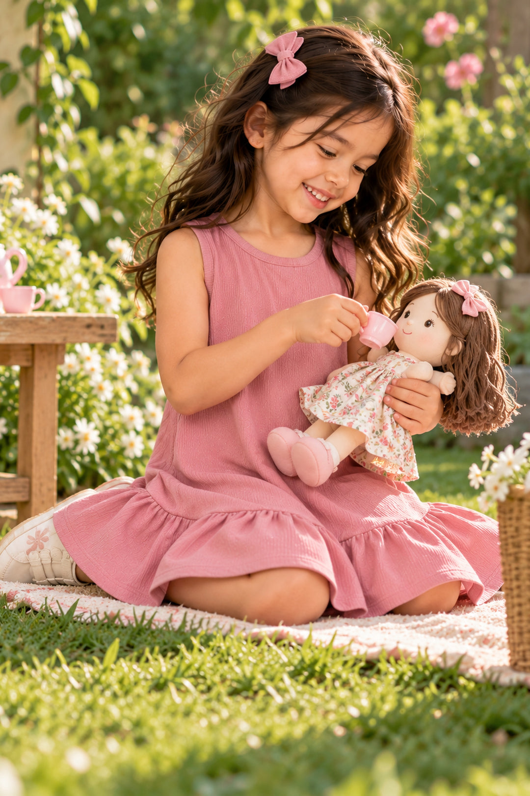 Ruffle Hem Dress
