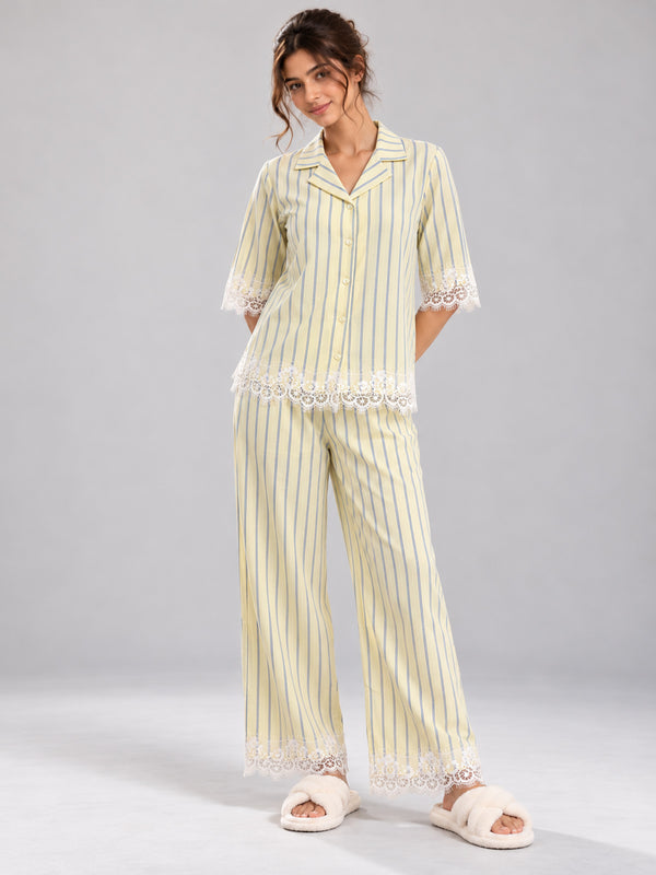 Heirloom Yellow Pyjama Set