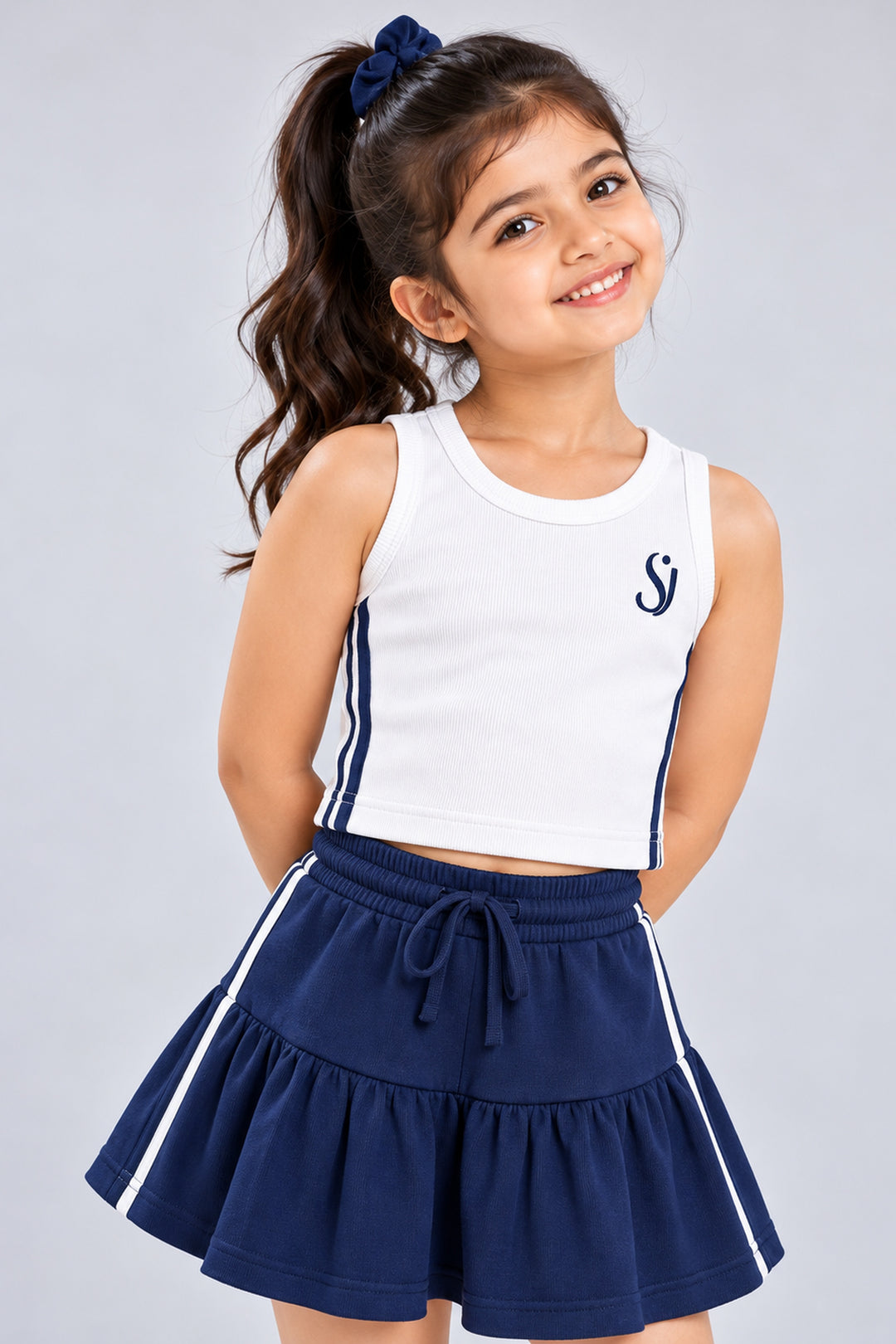 Midnight Top & Skirt Set