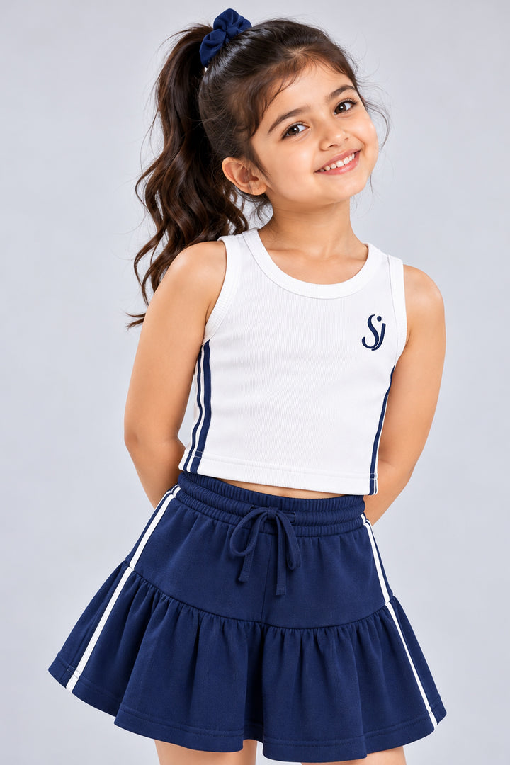 Midnight Top & Skirt Set