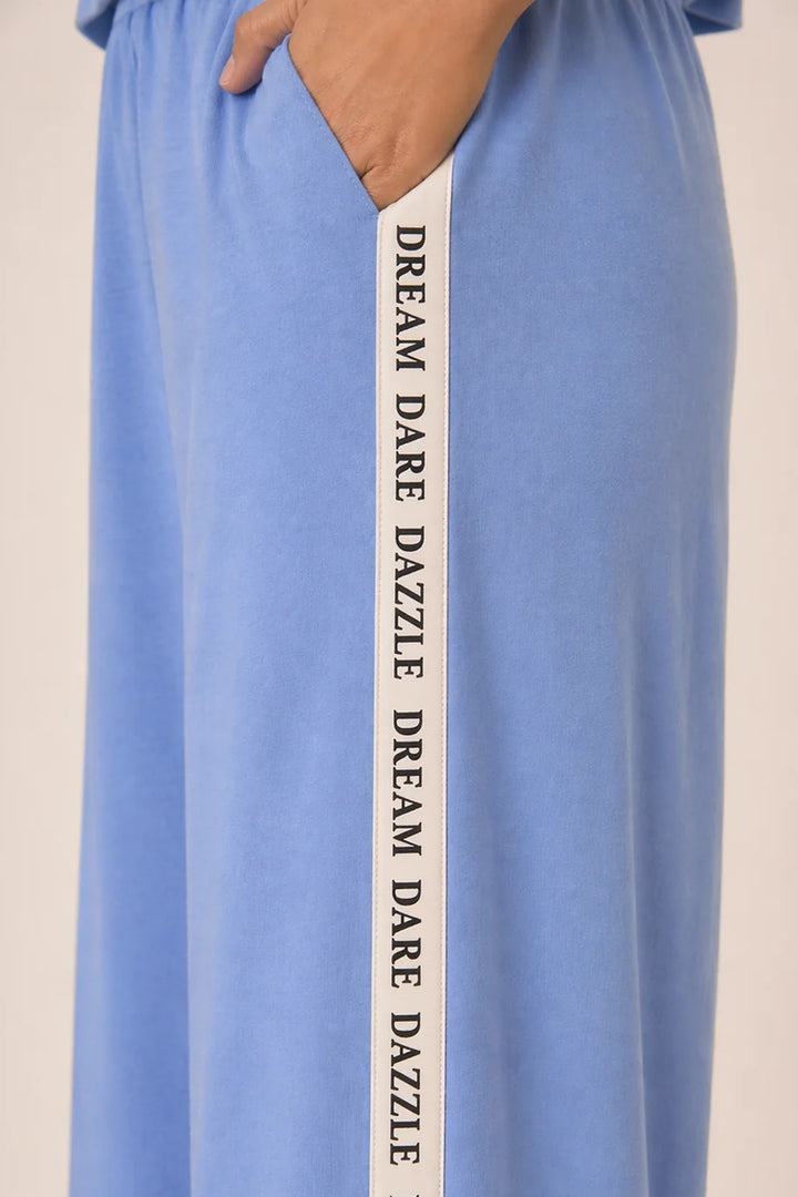 Dream Chaser Powder Blue Cotton Co-ord Set