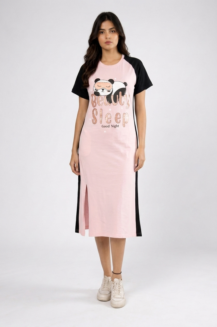 Beauty Sleep  Rose Mid Length Lounge  Dress