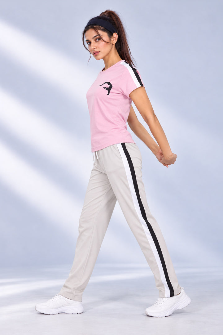 Cameo Pink Snuggle Fit  Coords Set With Freshon Finish