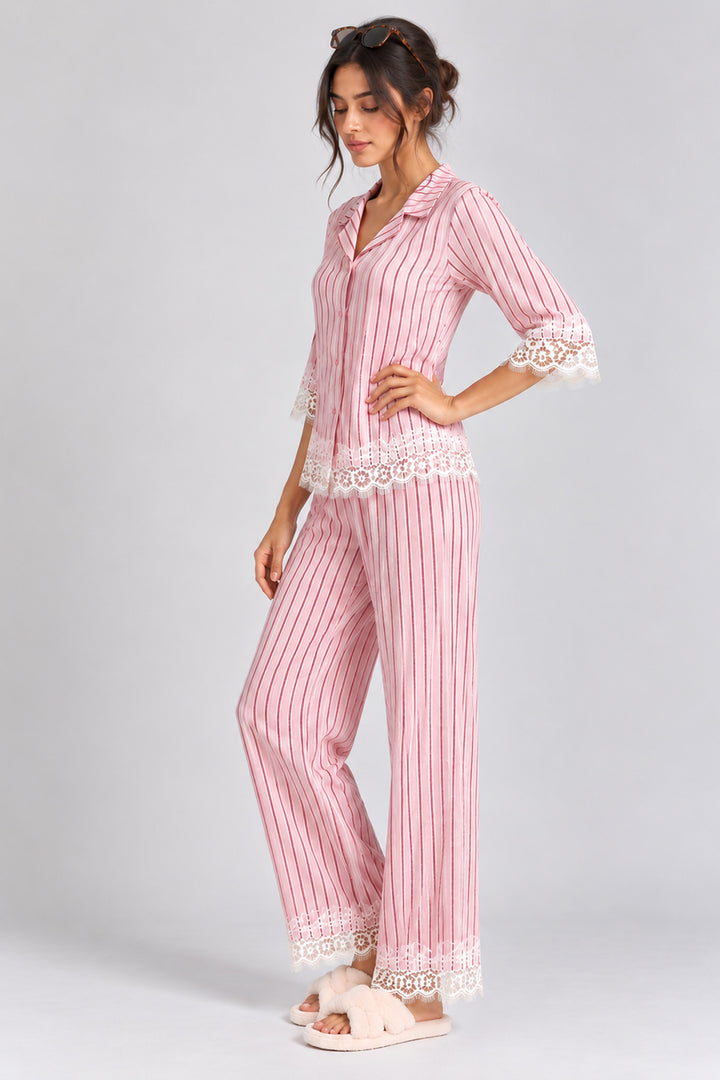 Heirloom Pink Pyjama Set
